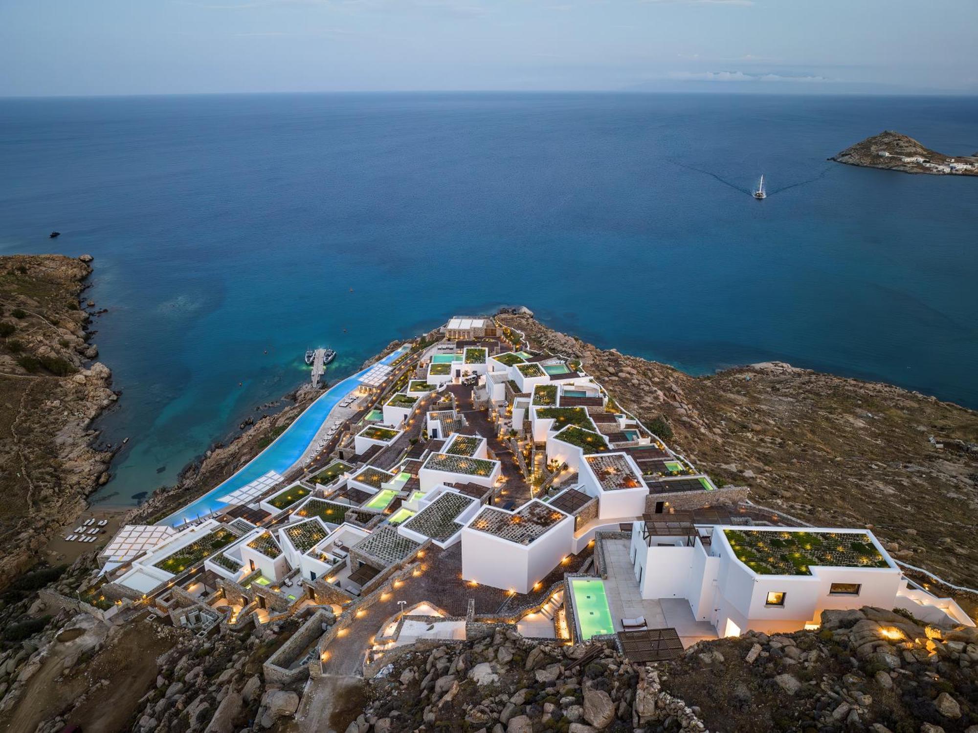 Cali Mykonos Hotel Kalafatis Exterior foto