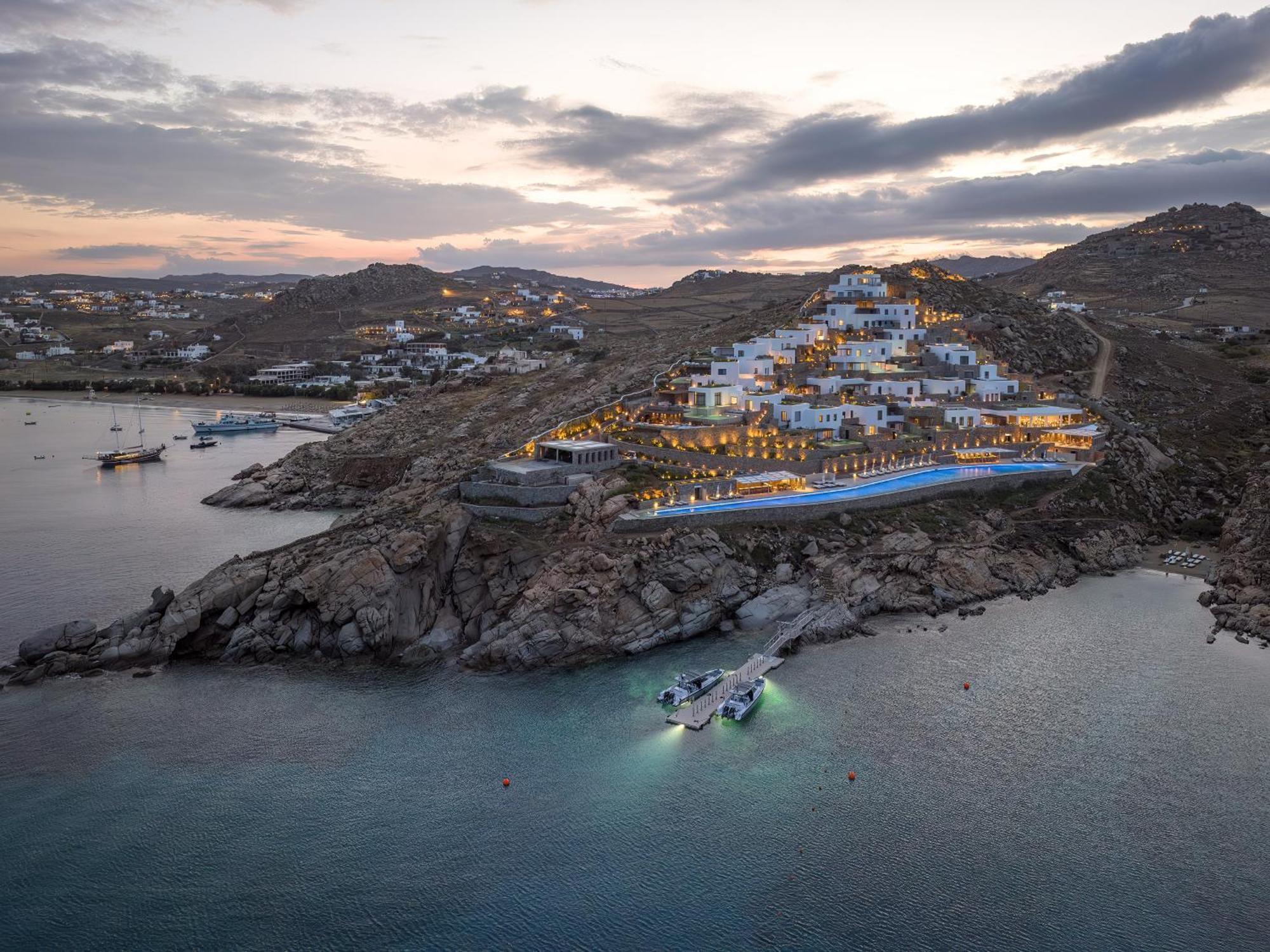 Cali Mykonos Hotel Kalafatis Exterior foto